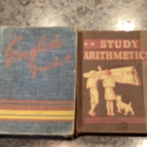 Vintage 1930s-40s Elementary Textbooks